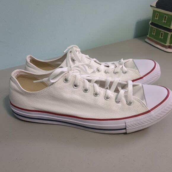 Converse Chuck Taylor All Star Sneakers Shoes White Low Men’s 13 - Picture 1 of 5